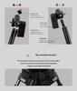 TX-V12L PLUS Hydraulic Pan Head & Aluminum Tripod Set - Broadcast-Grade Alloy