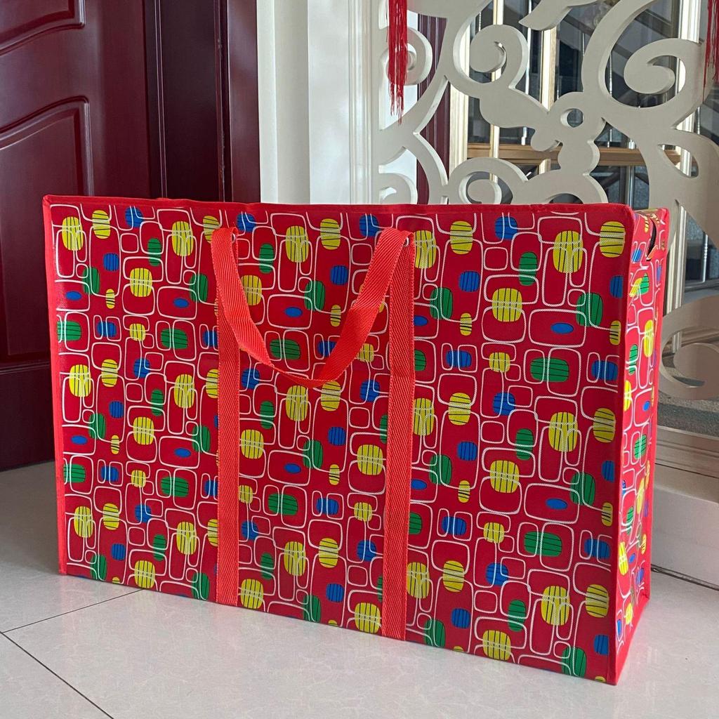 Large Capacity Non-Woven Travel Bag: Moving, Packing, Storage for Clothes and Quilts