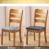 Velvet Spandex Dining Room Chair Seat Covers Removable Washable Elastic Cushion Covers For Upholstered Dining Chair