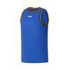 Li Ning Sleeveless Graphic Print Vest And Mid-Waist Elastic Shorts Casual Sports Set Men sets Beijing-Blue AATU047-4