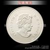European & American Christmas Snowflake Scene Commemorative Coin: Cartoon Love Lucky Coin Collection