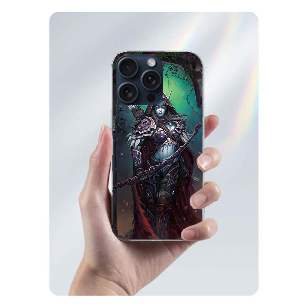 W-World Of W-Warcraft Elf Clear Phone Case For Iphone 17 Air 16 Pro Max 15 Pro 14 Plus 17E 16E 11 13 12 Mini Cover Cases Fundas