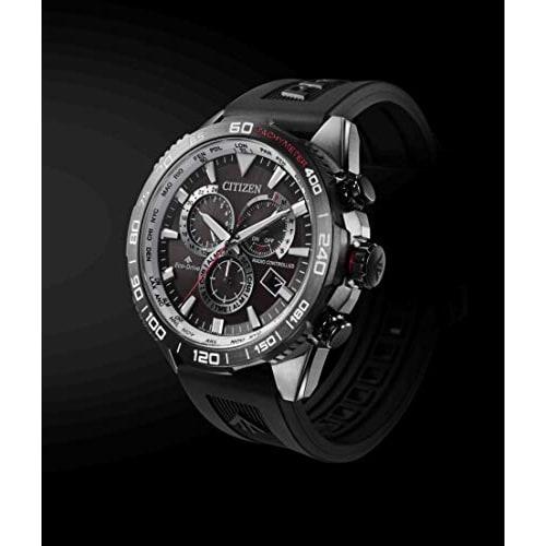 Citizen Promaster CB5036-10X LAND Series Eco-Drive Radio-Controlled Watch, Direct Flight, Men's, Black