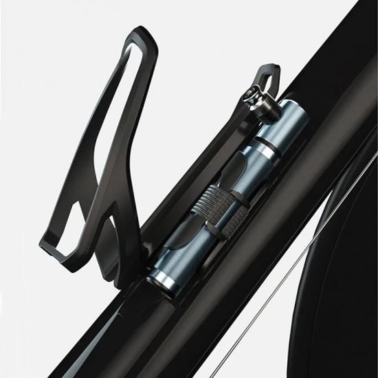 Mini Bicycle Pump Aluminum Alloy Cportable Hand Air Pump Ball Tire Pump Outdoor Bike Accessories Electric Cycling Scooter Road