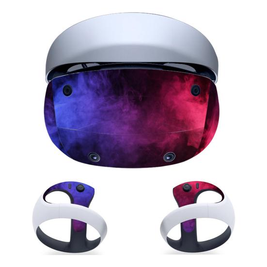 

Наклейка на VR-окуляри Унікальний прозорий візерунок Захисна від подряпин Легка в установці Наклейка для VR-шолома Classes для PS VR2 фіолетовий