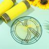 2pcs Deco Mesh Wreath Supplies Mesh for Wreath Poly Mesh Ribbon Metallic Border Stripe Emerald Swags Bows Wrapping and Decorating