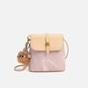 2025 New Cute Cartoon Printed Bucket Bag Shoulder Messenger Mobile Phone Bag Premium Pendant Cute Bag
