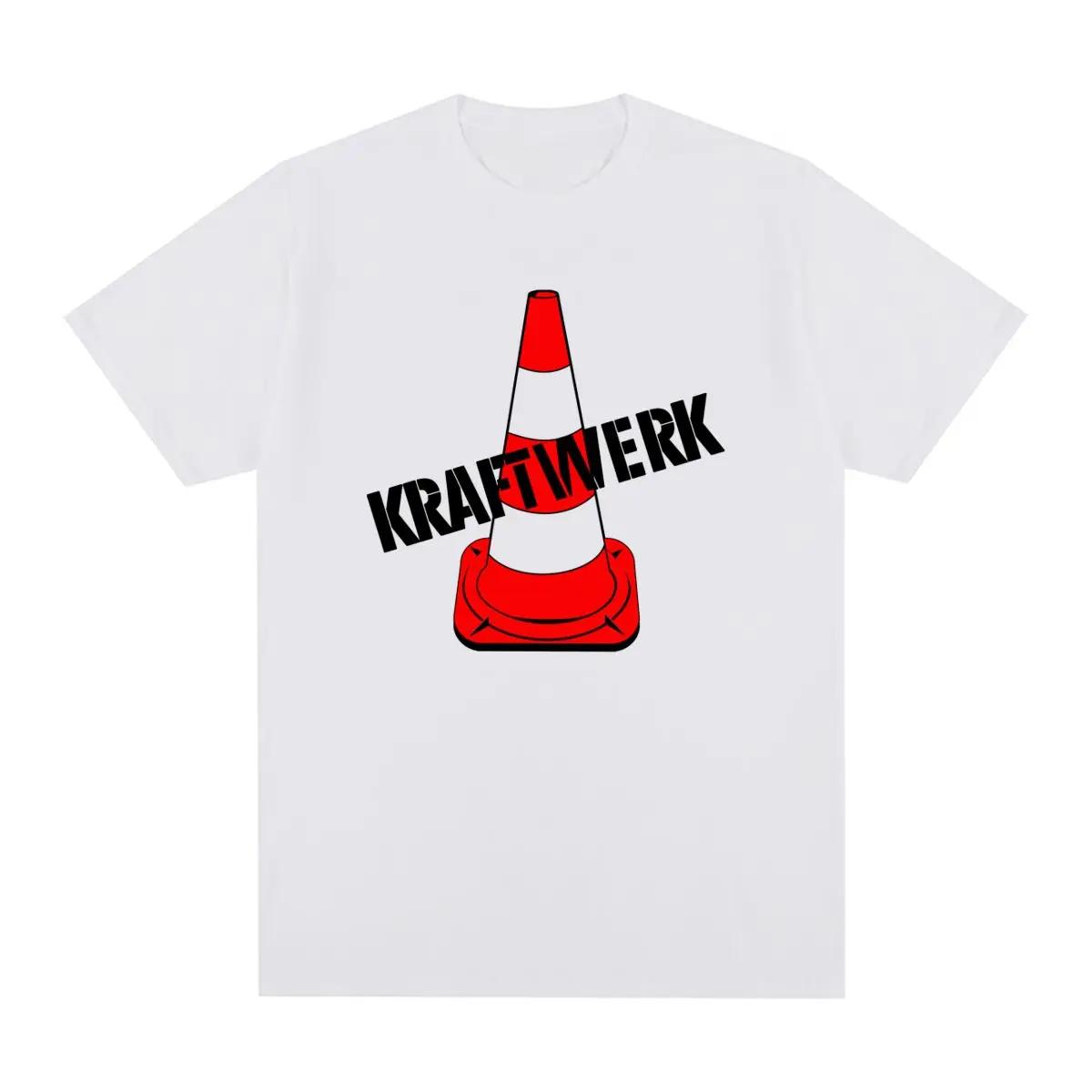 Kraftwerk Vintage Tshirt Fashion brand Computer Worlldd Cotton Men T shirt New Tee Tshirt Womens Tops S