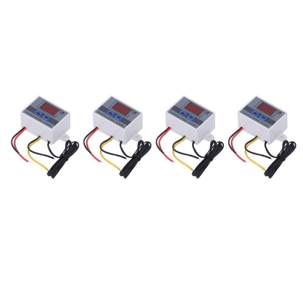 4Pcs Temperature Controller Digital Display Temp Regulator ?50 Celsius  To 110 Celsius  110?220V 1500W