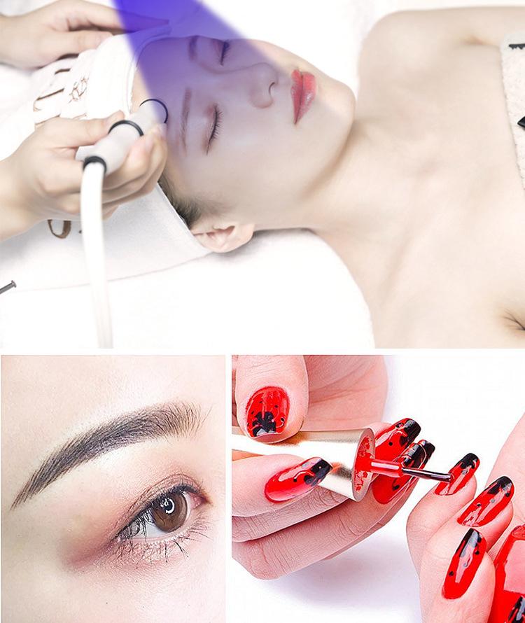 Floor lamp UV-LED glue curing lamp beauty nail eyelash false eyelash grafting foot lamp LED phototherapy lamp glue quick drying