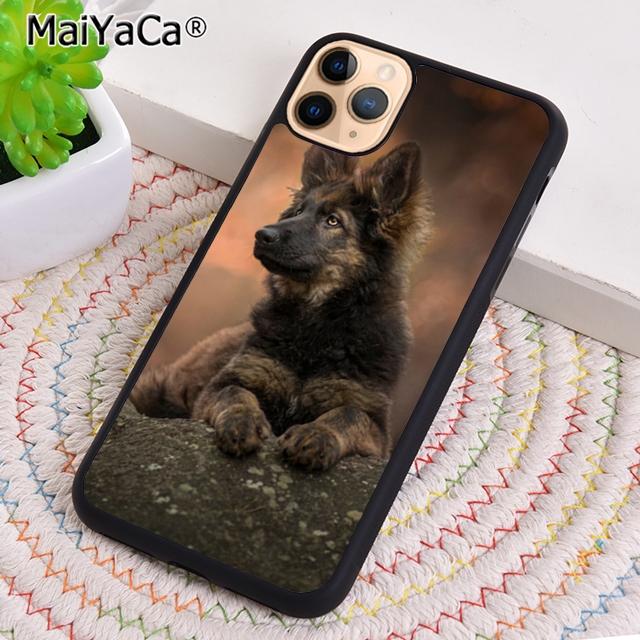 German Shepherd Dog Phone Case Cover For iPhone 17 Air 13 14 16 16e 15 Pro Max Plus 11 12 Shell Coque