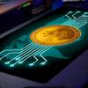 Bitcoin Mousepad Boy Pad Natural Rubber Gaming Mousepad Desk Mat Size For Gameing World Of Tanks CS GO Zelda