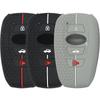 Subaru Outback Four-Button Remote Silicone Key Cover - Deep Forest Pattern