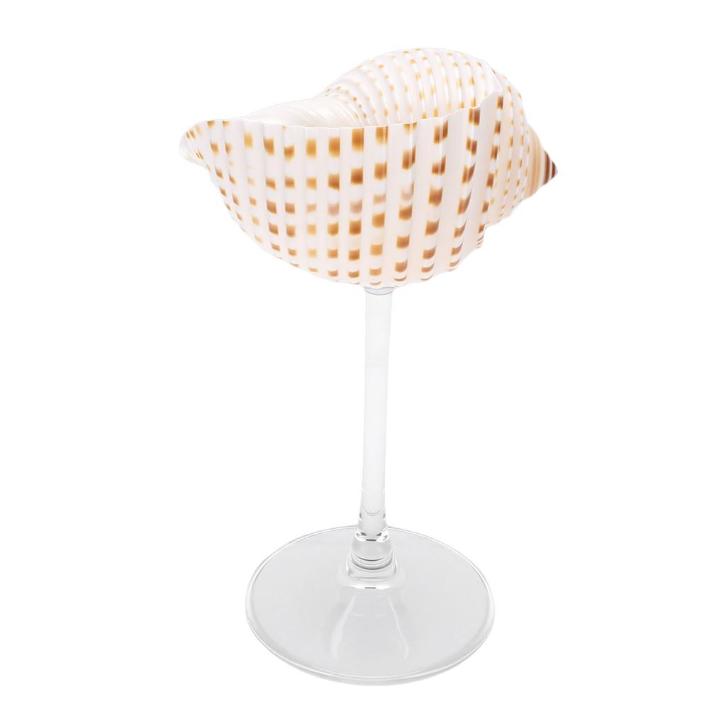 Conch Shell Wine Glass Elegant Unique Creative Drinking Goblet Cocktail Drinks Cup for Wedding Party Bar