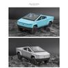 1/32 Tesla Truck Cyber Juguete Camioneta Pick-up Modelo de Camión de Aleación Coche de Metal Fundido a Presión Vehículos Todoterreno Modelo de Coche Sonido Luz Coche Regalos para Niños