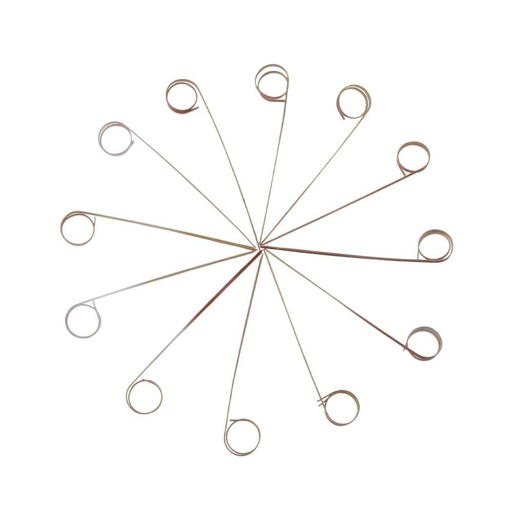 Eco-friendly Disposable Scissor Shaped Fancy Sticks Appetizers Picks Ring Toothpick Cocktail Skewer