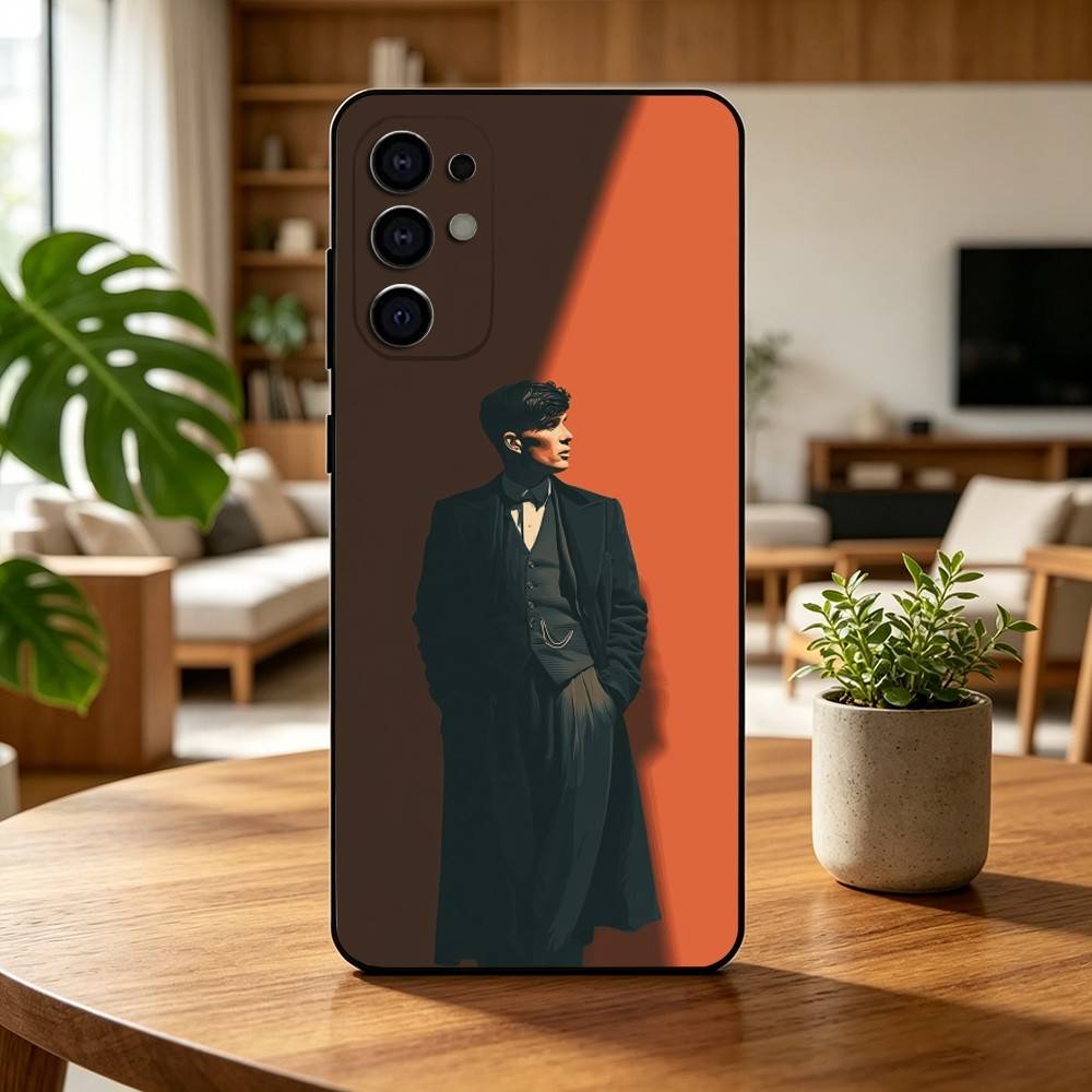 Peaky Blinders Movie Phone Case Black Silicone Soft For Samsung S25,S24,S21,S22,S23,S30,Ultra,S20,Plus,Fe,Lite