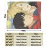 Banana Fish Anime Print Blanket For Men Women Warm Cozy Fluffy  Throw Blankets for Couch 50x60 Inches Multiple Sizes