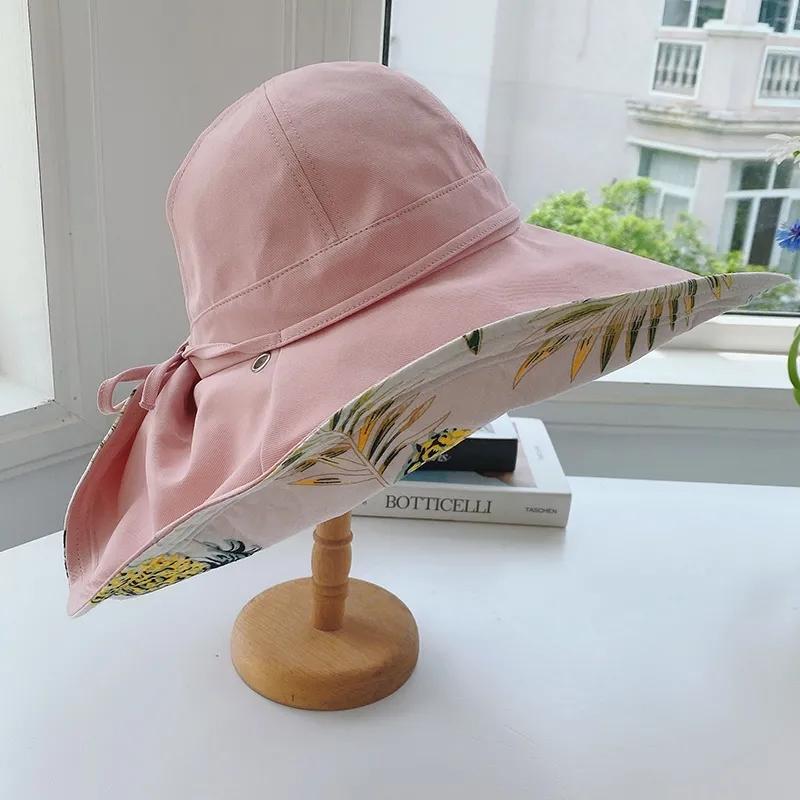 WTEMPO Foldable Wide Brim Summer Sun Hats Adjustable UV Shade Fisherman Cap Women Camping Hiking Fishing Beach Hats