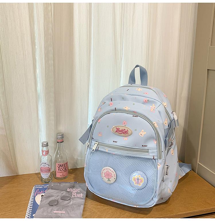 Schoolbag Schoolbag Girls College Students Cute High Value Pain Bag 1011 New High School Students Large Capacity Backpack Backpack