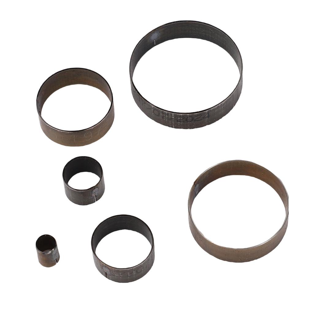6PCS Leather Cutting Dies Alloy Steel Round Punching Tool Set 5mm 10mm 15mm 20mm 25mm 30mm Diameter