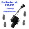 Pentru Bambu Lab P1s Hotend de Upgrade V2 cu Ventilator P1P Termistor Complet P1S 0.2 0.4 0.6 0.8 Accesorii Hotend P1P Piese Imprimantă 3D