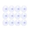 25PCS Rails Rubber Storage Suction Cup Sucker Pad Clear Plastic Hook