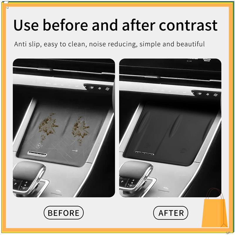 Trending Car Wireless Charger Pad Wireless Charger Pad For Chery OMODA 5 Wireless Charger Anti Dirt Pad Car Accessories чёрный