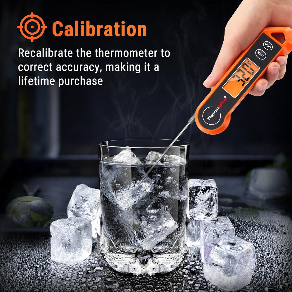 TP19H Fast Reading Waterproof Meat Thermometer Digital BBQ Thermometer with Backlight