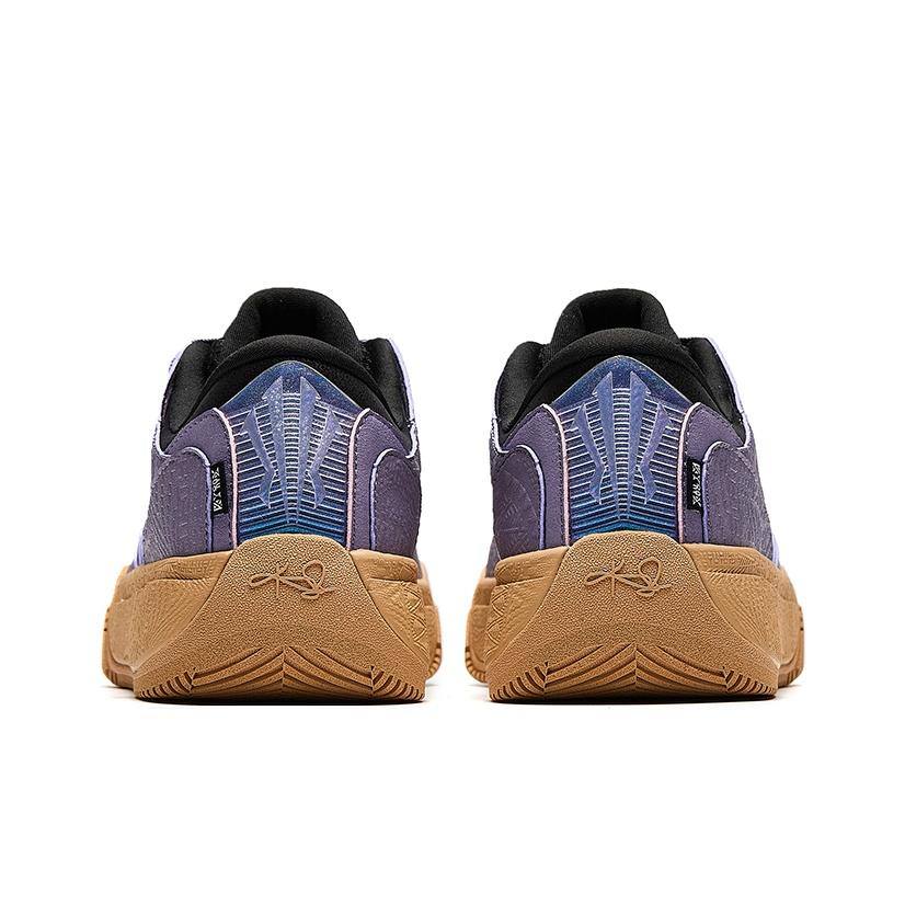 Anta Hélà Code Bequeme Mode Langlebig Leichtgewichtige Low-Top Sneakers Herren Sneakers Dunkelviolett Grau 112541801-2