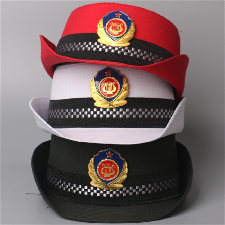 Stewardess Hat Uniform Hat Roleplay Party Hat Stage Performer Security Hat