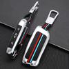 Interior Mouldings Zinc Alloy Car Key Case Cover Shell Fob For BMW i7 X7 G07 LCI iX I20 X1 U11 7 Series G70 G09 XM U06 G81 M3 20