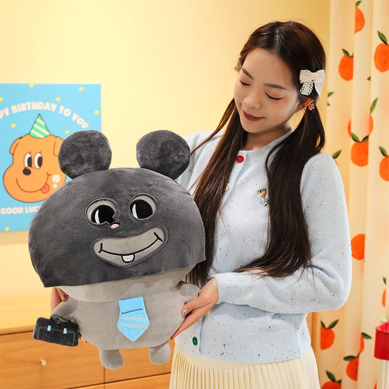 

Восьмидюймовая машина-хватайка, кукла-мышка, маленькая свадебная кукла для бросания, плюшевая игрушка, машина-хватайка для мероприятий, 8 дюймов, 20c 25cm серый