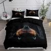 180x220 Bedding Sets Animal Head Duvet Cover Set Super Soft Full Queen King Bedroom Set European American Style Home Textile