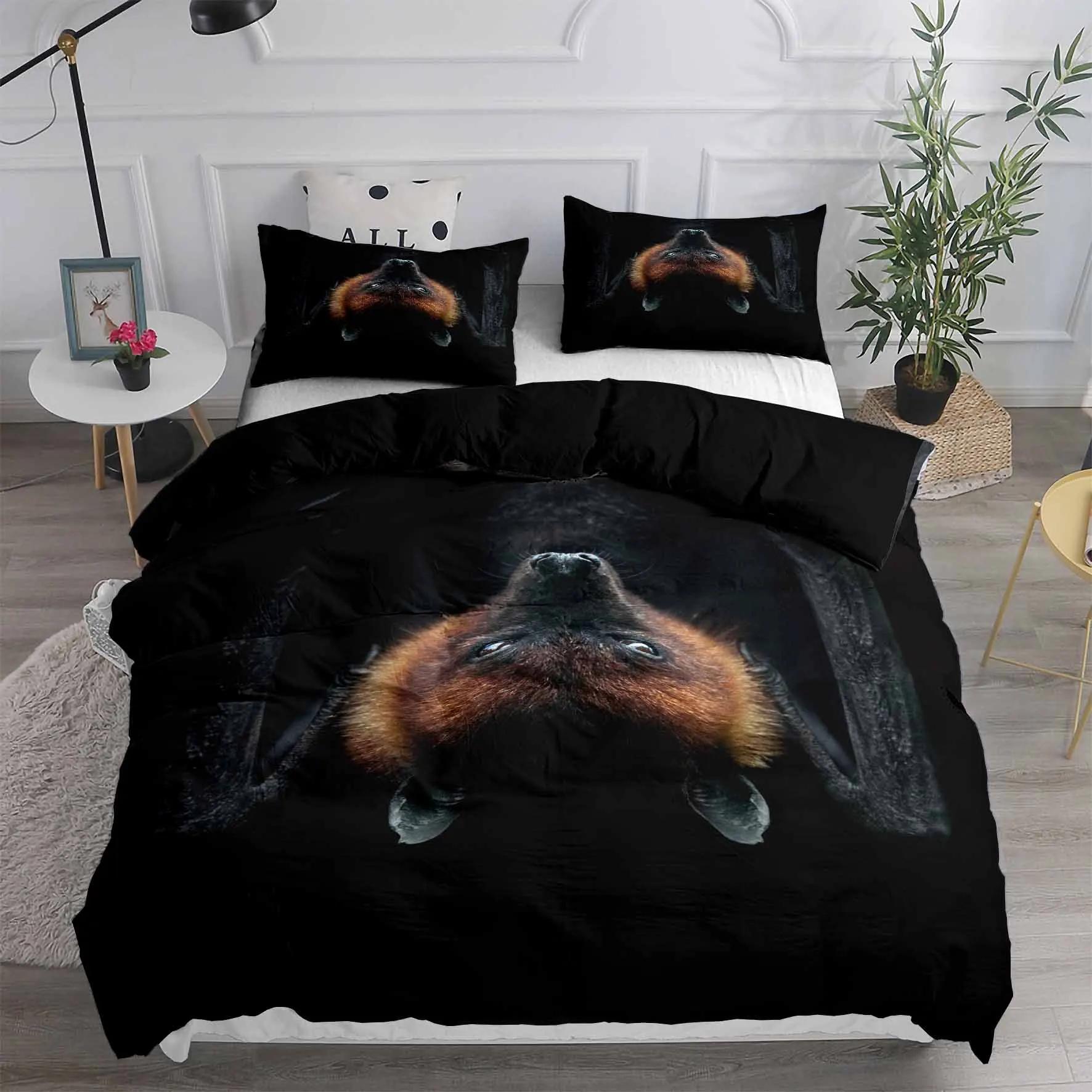

180x220 Комплекты постельного белья Набор пододеяльника с головой животного Супермягкий Полный Квин Король Комплект для спальни Европейский Американский стиль Домашний текстиль EU single(135x200cm)