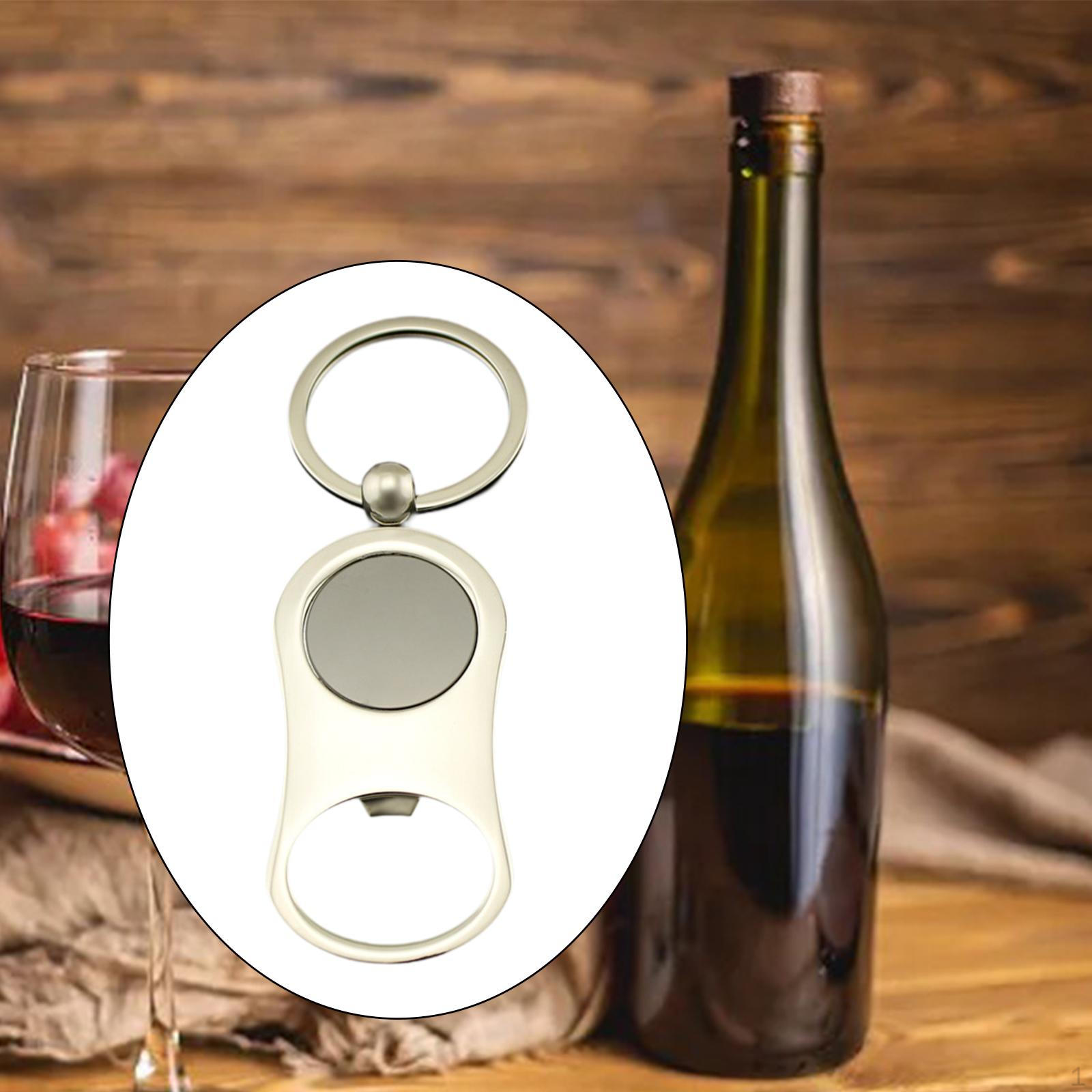 

Открывалка для пивных бутылок Металлический брелок из цинкового сплава Практичный брелок-подвеска для 2.9cmx6.6cm