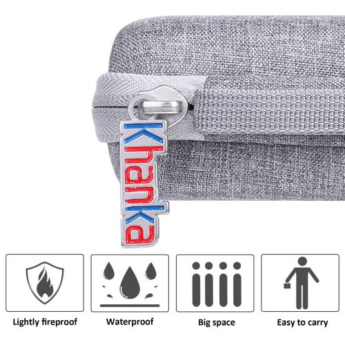 Khanka Úložné pouzdro (Šedá) pro ladičky-metronomy Yamaha TDM-710IV/TDM-700G/KORG TM-70F, TM-60 a TM-50 (Kompatibilní s tunery Yamaha)