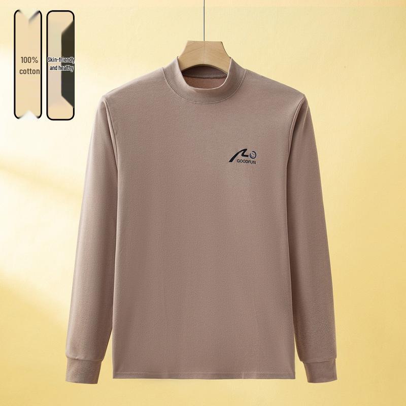 Teen Boys' Cotton Long Sleeve Autumn T-Shirt - Mid & Big Sizes Available