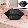 Artistic Lip Sculpture Decor Shaped Storage Box, Decorative 3D Printed PLA Sculpture, Unique Vanity Accessories Creative Art Ornament for Makeup