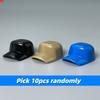 10 Stück MOC Bausteine Kappe Baseball Sportmütze Helm Ideal für 4cm Figur Lernbausteine Spielzeug Kindergeschenke