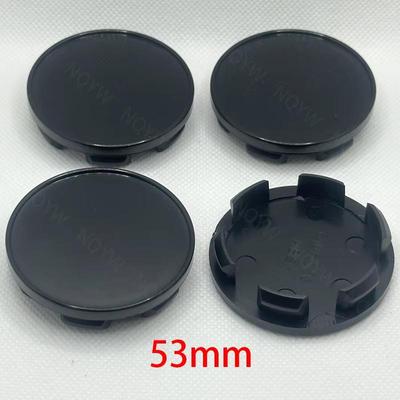 4 Teile/los 53mm Auto Rad Center Hub Caps Auto rad Staub-proof abdeckungen ABS Keine Logo Auto Rad dekorationen Außen Auto Zubehör