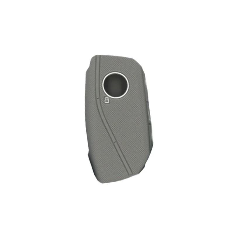 

Silicone key cover is suitable for the new BMW 7 series 5 series 3 series 1 series car key bag multi-color car protective cover сірий