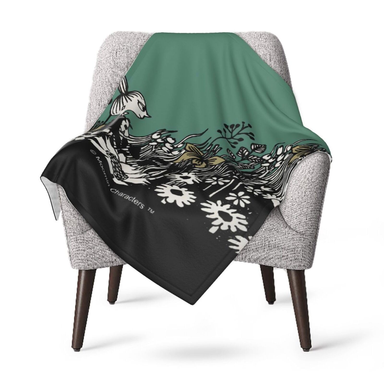 

Муми-тролль Малышка Мю Лето Идеально для Воздушного Компактного и Моющегося Подходит для Всех Колено Плечо Сон Детское Одеяло, Кондиционирование, THEBEASTPIE. Дети, чёрный