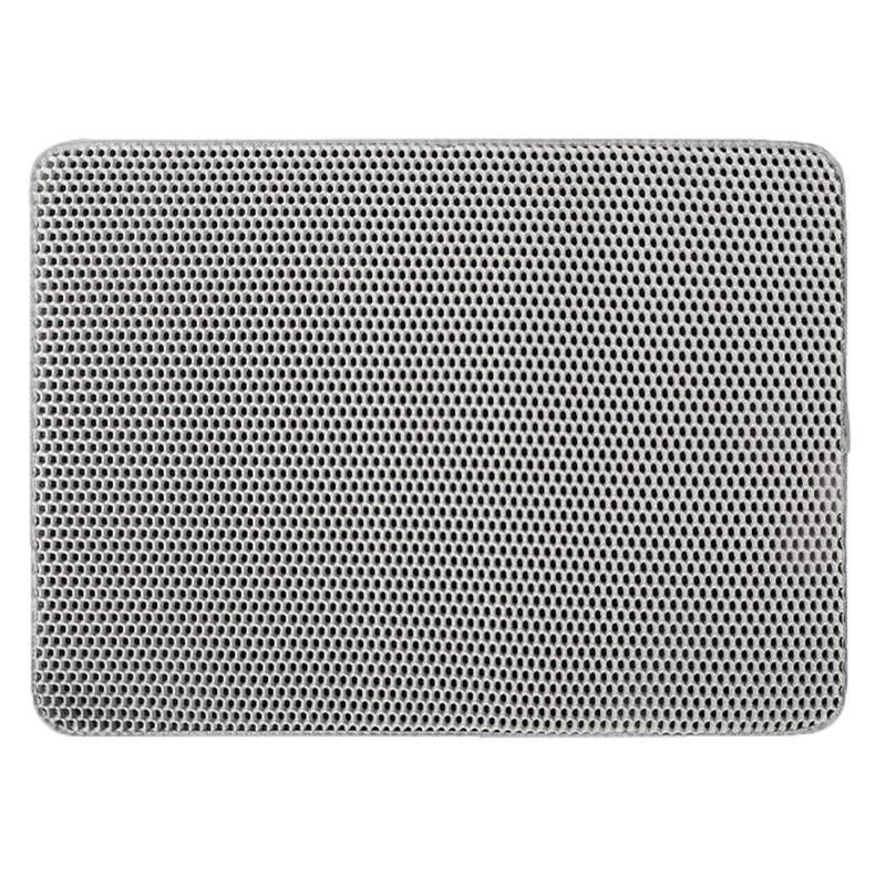 Eva Double-Layer Cat Litter Mat - Anti-Tracking, Washable Pet Mat with Sand Control and Easy Cleaning.
