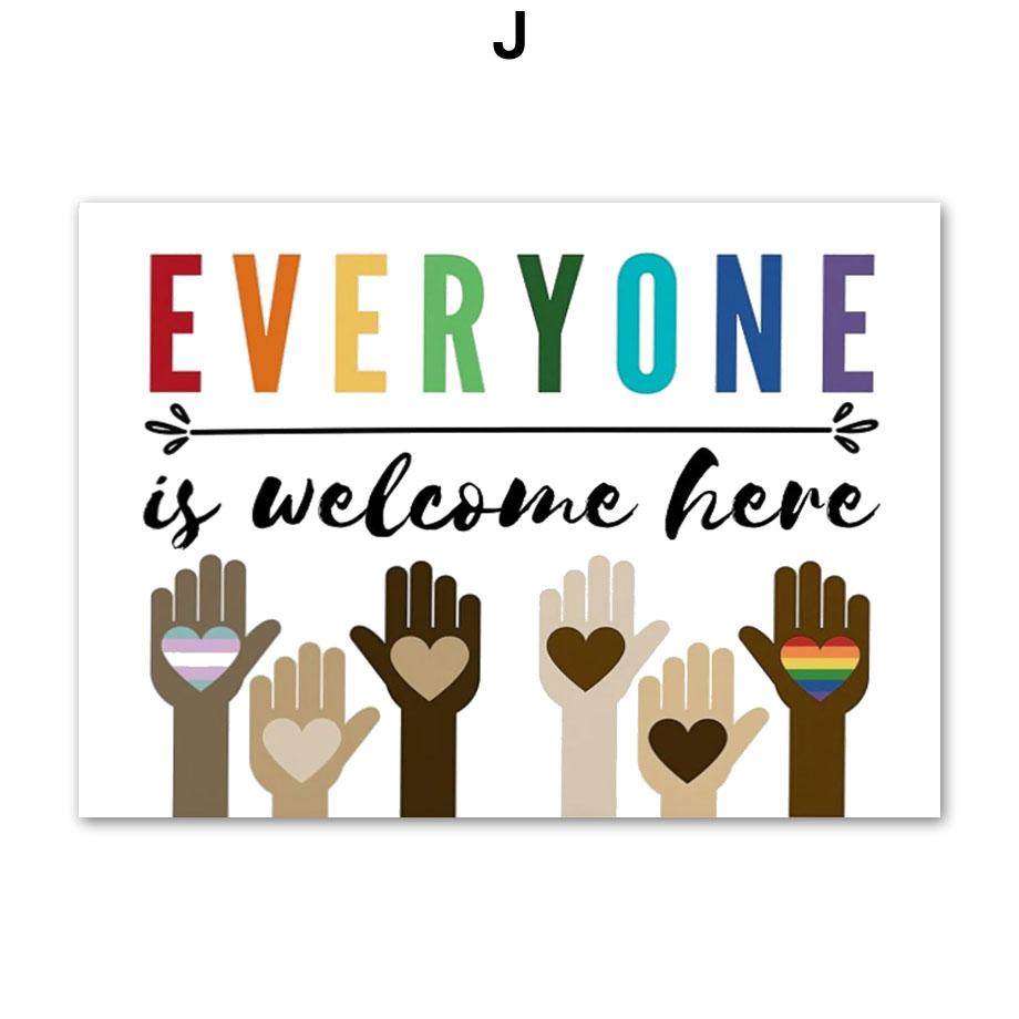 

Радужные буквы детская спальня плакаты на скандинавскую тему и принты настенная живопись на холсте настенные панно для украшения детской комнаты A4 21X30cm No Framed