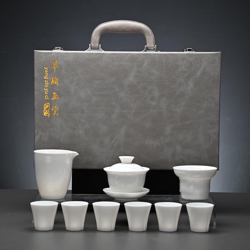 Ru Han Business Ceramic Tea Set