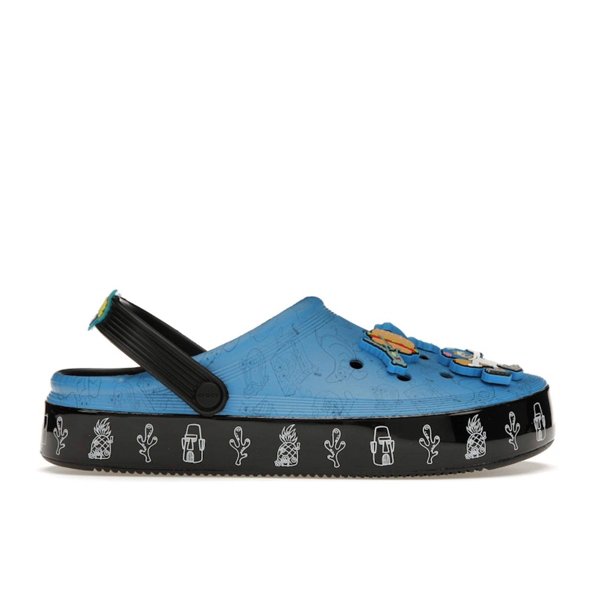 Crocs Classic Clog Blue Black Kids 209825-001 36-37