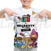 Toca Life World T Shirt Girls Boys Summer Casual Short Sleeve Tshirt Kids Cartoon Toca Boca T-shirt Camisetas Children Clothes