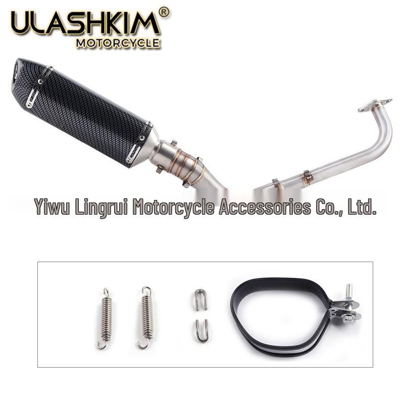 Yamaha NMAX155 Stainless Steel Front Exhaust Modification