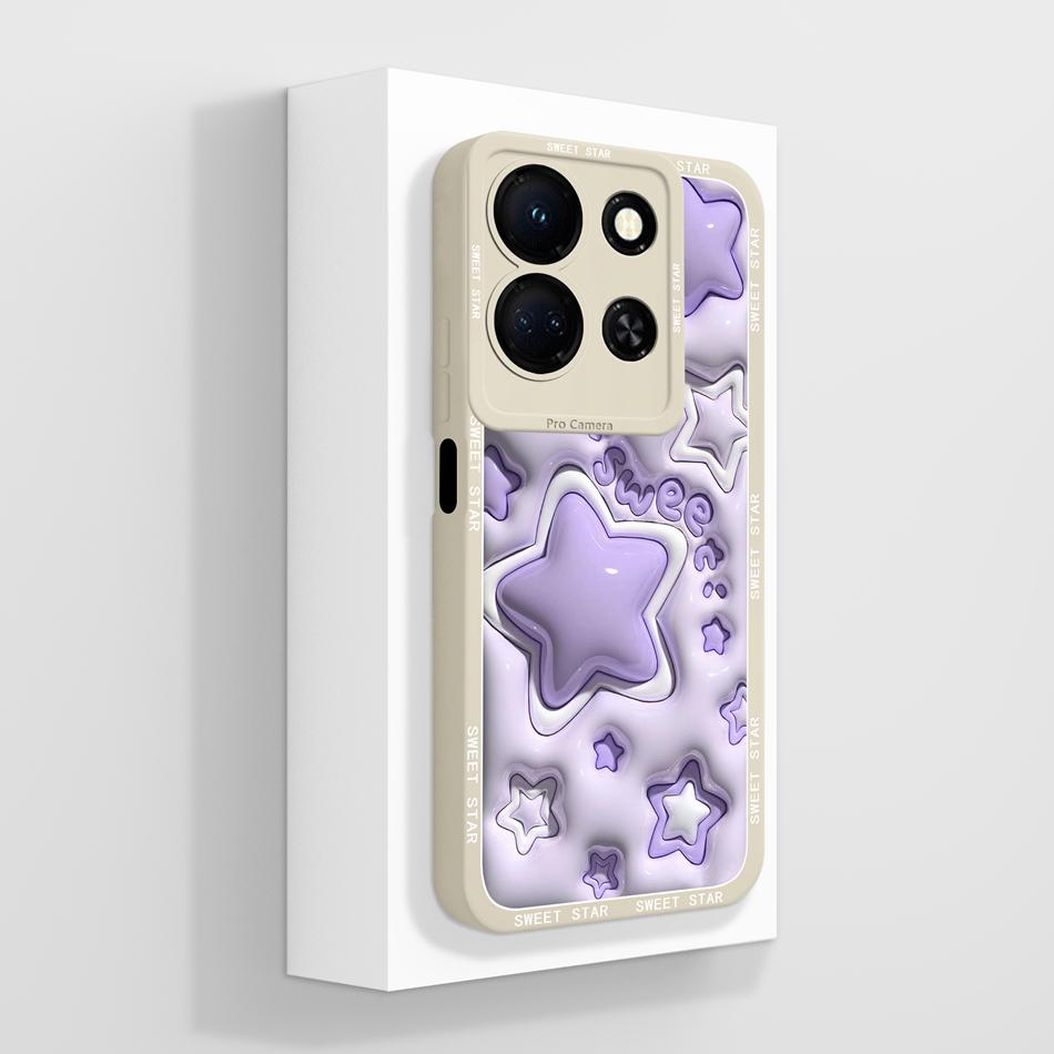 For Infinix Note 30 Pro 30i VIP Case Cute Panda Phone Back Cover For Infinix Note30 30Pro 30VIP Camera Protection Soft Fundas